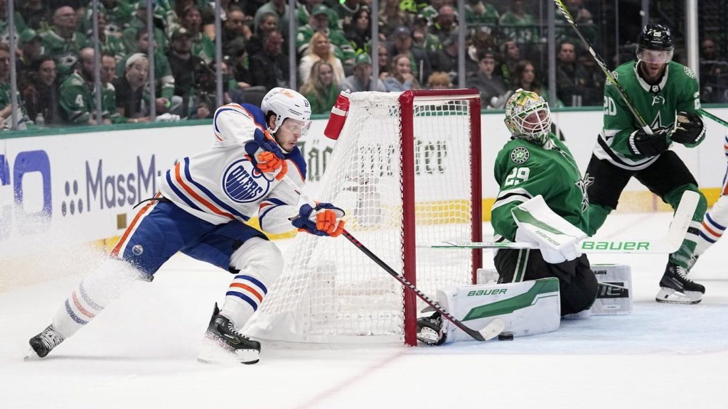 Stars beat Oilers 3-1 to even Western Conference final 1-1