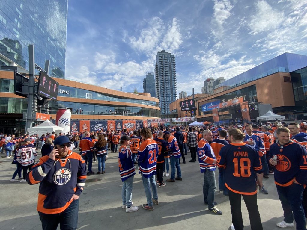 Oilers Fan Day - Edmonton Downtown